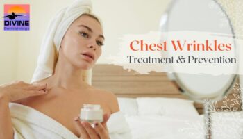 chest wrinkles treatment decolletage area