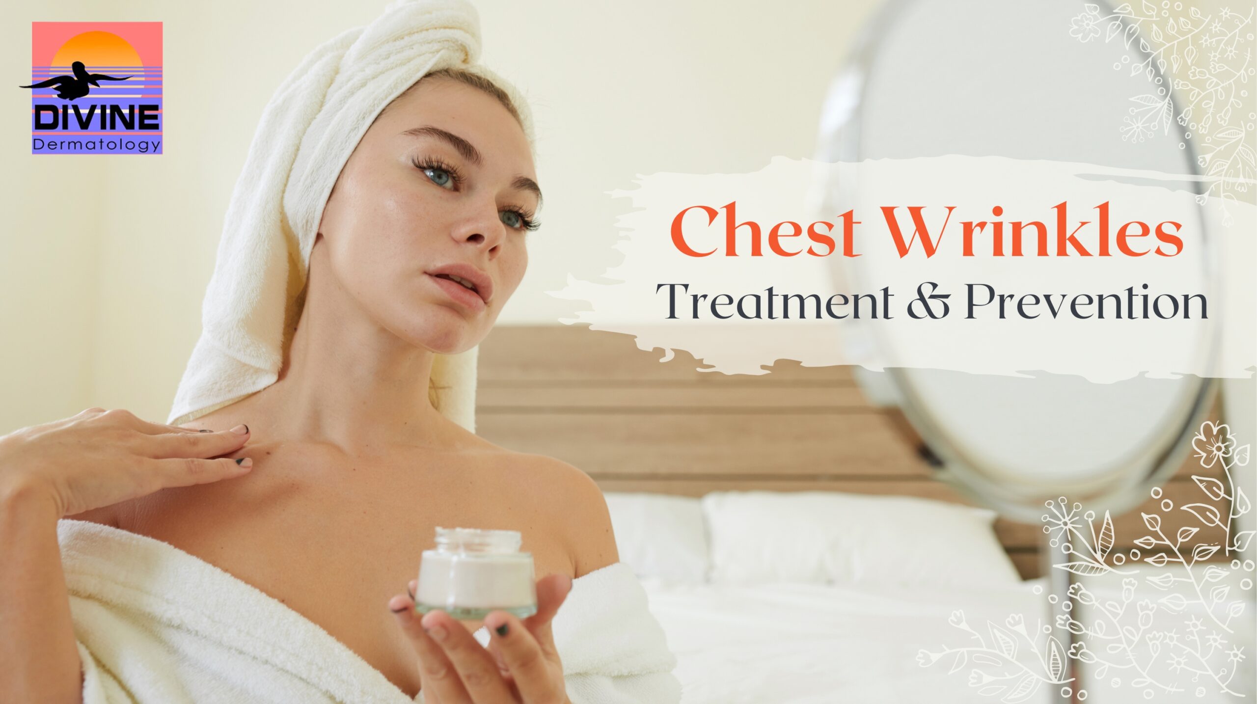 chest wrinkles treatment decolletage area