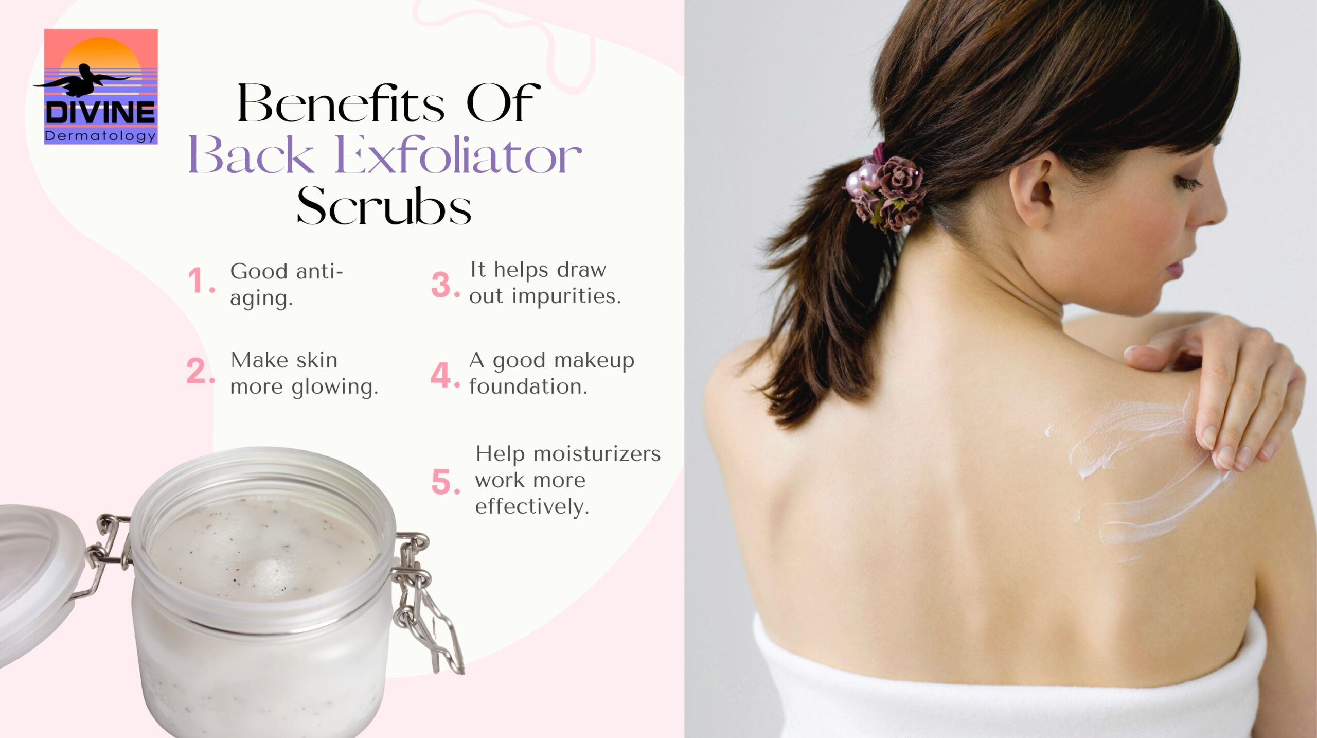 back exfoliation scrub